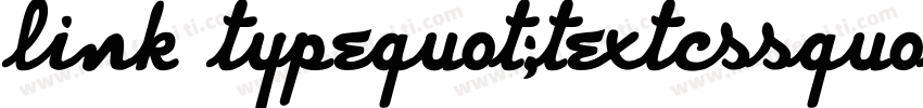 link typequot;textcssquot; relquot;styleshe字体转换